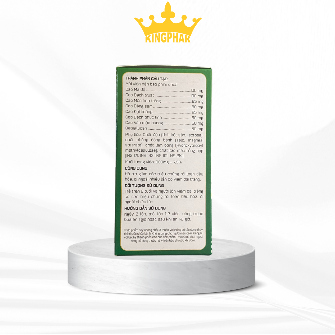 Thực phẩm bảo vệ sức khoẻ: ĐAI TRANG KINGPHAR